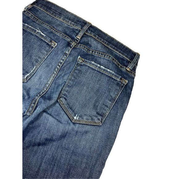 SOLD🚫 FRAME Le Skinny de Jeanne Raw Hem Denim - Women’s 26 - Picture 10 of 10